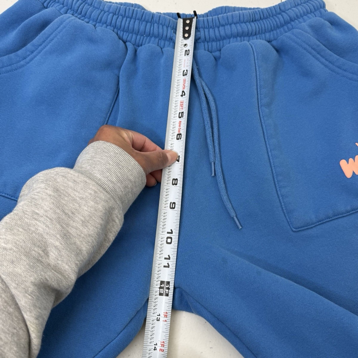 White Fox Offstage Hoodie Vol.3 Azure Sweatpants Set Size S/M-L