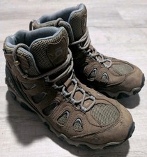 Oboz Sawtooth II Mid Hiking Boots Women  s Size 10 Leather B-Dry Waterproof Brown