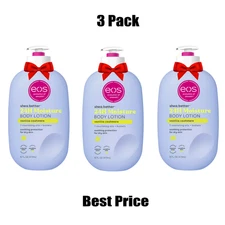 ( 3 PACK ) eos Shea Better Body Lotion for Dry Skin, Vanilla Cashmere, 16 fl oz