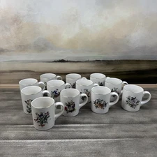 Pottery Barn 12 Days of Christmas Holiday Stoneware Mugs Mixed Set/12 NIB OB