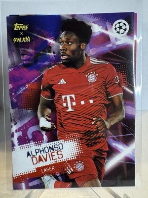 Topps Steve Aoki 2021/22 UEFA Champions League FC Bayern Alphonso Davies