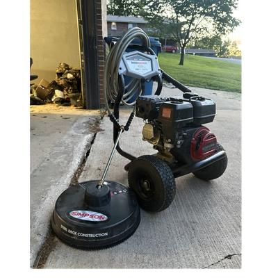 #ad Simpson Green Machine 30867 Wheel Mounted Gas Pressure Washer 2.25 GPM w Surfa… $270.00