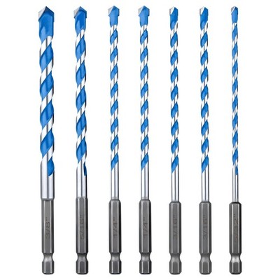 UBESTHS Concrete Drill Bit Set 7 Pcs, Masonry 5/32''-3/8'', 7 Pcs 