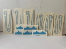 SCHWINN  DX & Hornet Frame Paint Stencil lot - Straightbar - Vintage