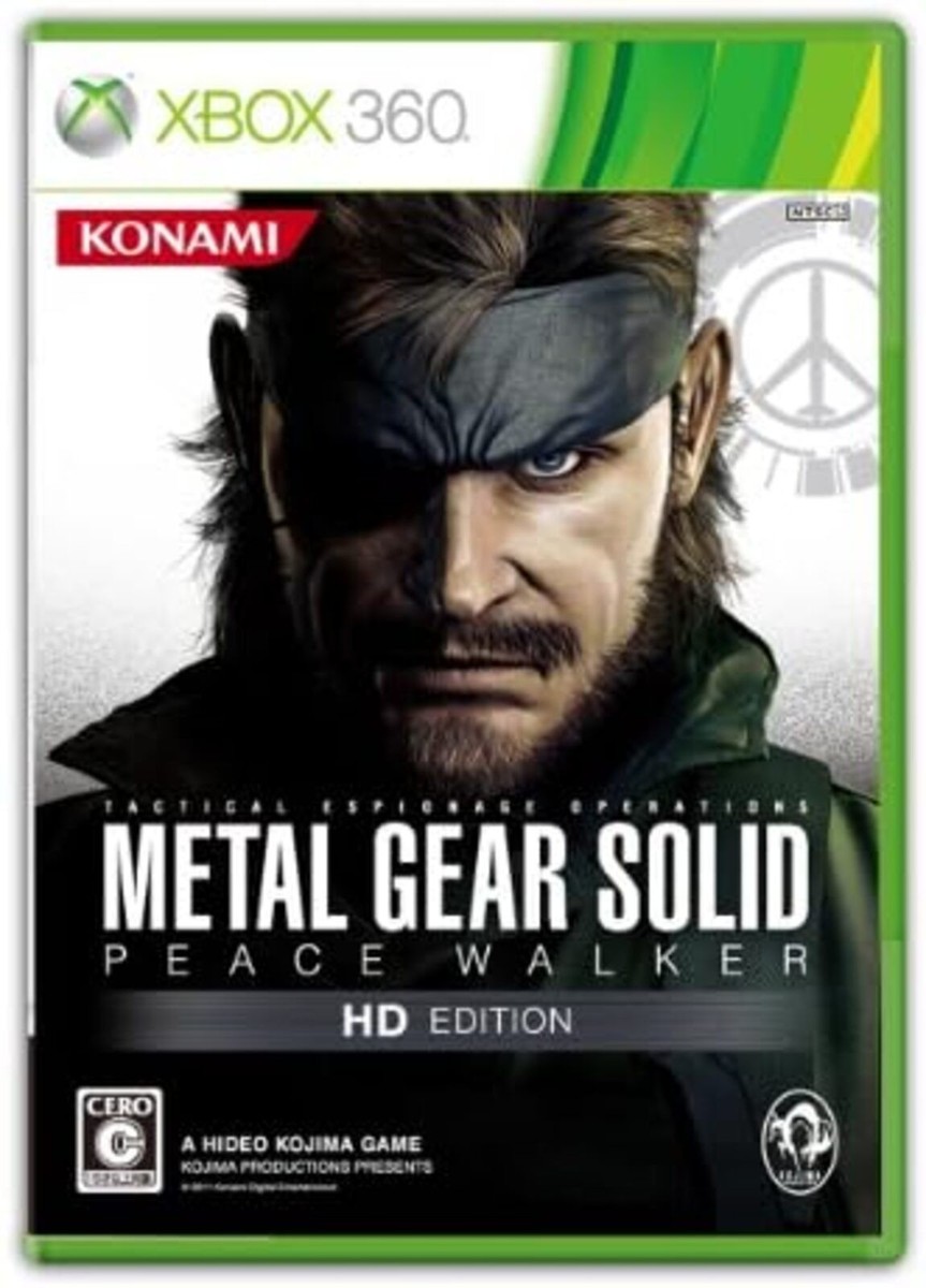 Xbox 360 Metal Gear Solid Peace Walker HD Edition F/S w/Tracking