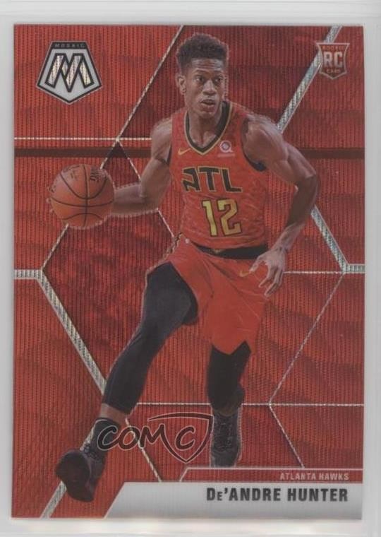 2019-20 Panini Mosaic Rookies Tmall Red Wave Prizm De'Andre Hunter #239 2o7