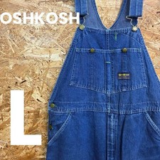 OshKosh Overalls Indigo Size L USA 80s Vintage Workwear Free Shipping