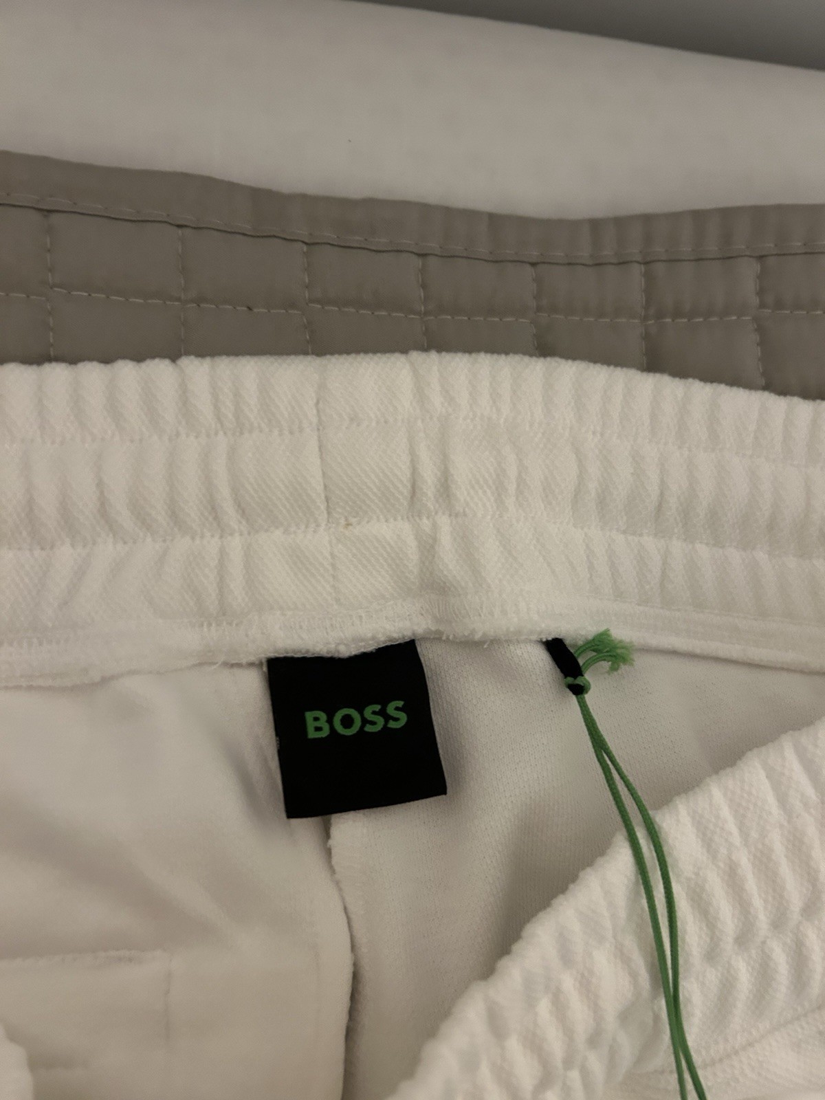 Hugo Boss Tracksuit Set BNWT – White – Top L & Bottom M – Premium Designer image 7