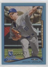 2014 Topps Wal-Mart Blue Jason Vargas #544 te2