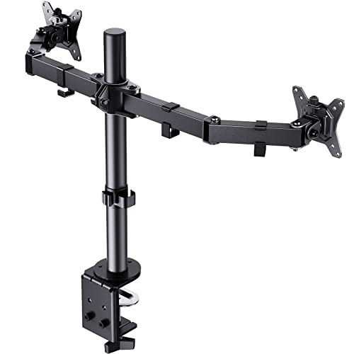 ErGear Dual Monitor Stand for 13 to 32 Inch Screens, Dual Monitor Arm Ergonomic