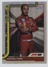 2025 Topps Chrome Formula 1 F1 Drivers Refractor Lewis Hamilton #4 06lh