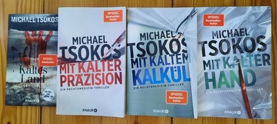 Michael Tsokos,  Sabine Yao Reihe Band 0-3, Mit kalter Hand, Mit kaltem Kalkül