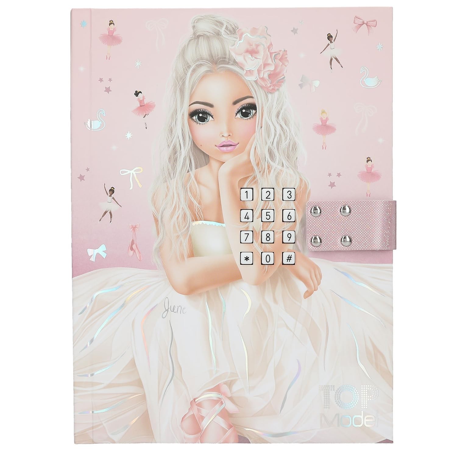 Depesche 13609 TOPModel Ballet Diary with Number Code and Sound Book with 80 Li 10190₽