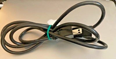 Standard AC Male Power Cord Cable Monitor PC Computer 6ft 3-Prong PSU