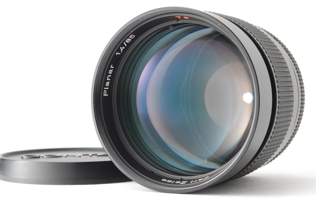 CONTAX コンタックス Carl Zeiss 85mm F1.4 AEG Exc+5] Contax Carl Zeiss Planar T* 85mm f1.4 AEG Lens CY Mount