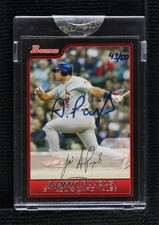 2006 Bowman Originals 43/50 Albert Pujols (2006 Bowman) #25 Buyback Auto uk2