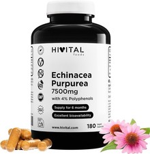 Hivital Echinacea Kapseln 7500 mg  180 Stück für Immunstärkung