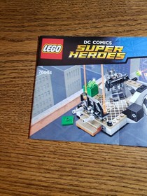 LEGO 76044 Clash of the Heroes Batman Superman MANUAL ONLY