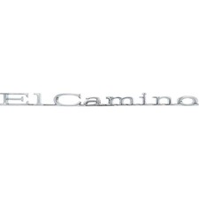 1971-75 Chevrolet El Camino Front Fender Emblem With Hardware Each Gm