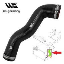 Verstärkter Silikon Ladeluftschlauch für VOLVO XC90 I 2.4 D3 D5 AWD 30778627