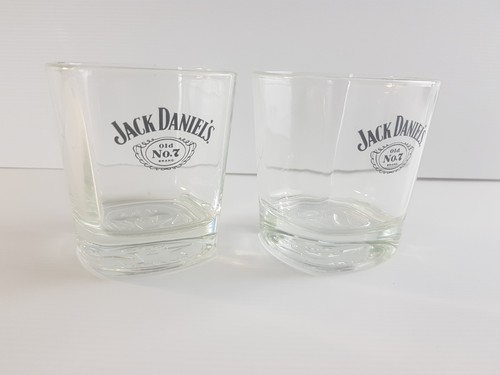 Jack Daniel's Old No7 Printed Logo Drinking Whiskey Shots Iced Glassware - Foto 4 di 6