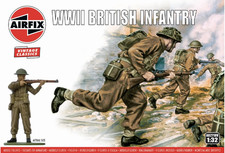 Airfix 02718V WWII British Infantry 1:32 Scale Figures