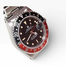 Full Set 1999 Rolex GMT Master Steel 40 mm Coke Bezel Cream Markers Watch 16700 5