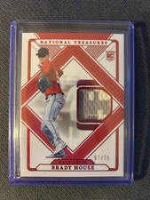 2025 National Treasures Patch BRADY HOUSE RC #57/75