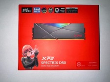 XPG D50 16GB 2x8GB PC4-25600 DDR4-3200 Memory AX4U32008G16A-DW50
