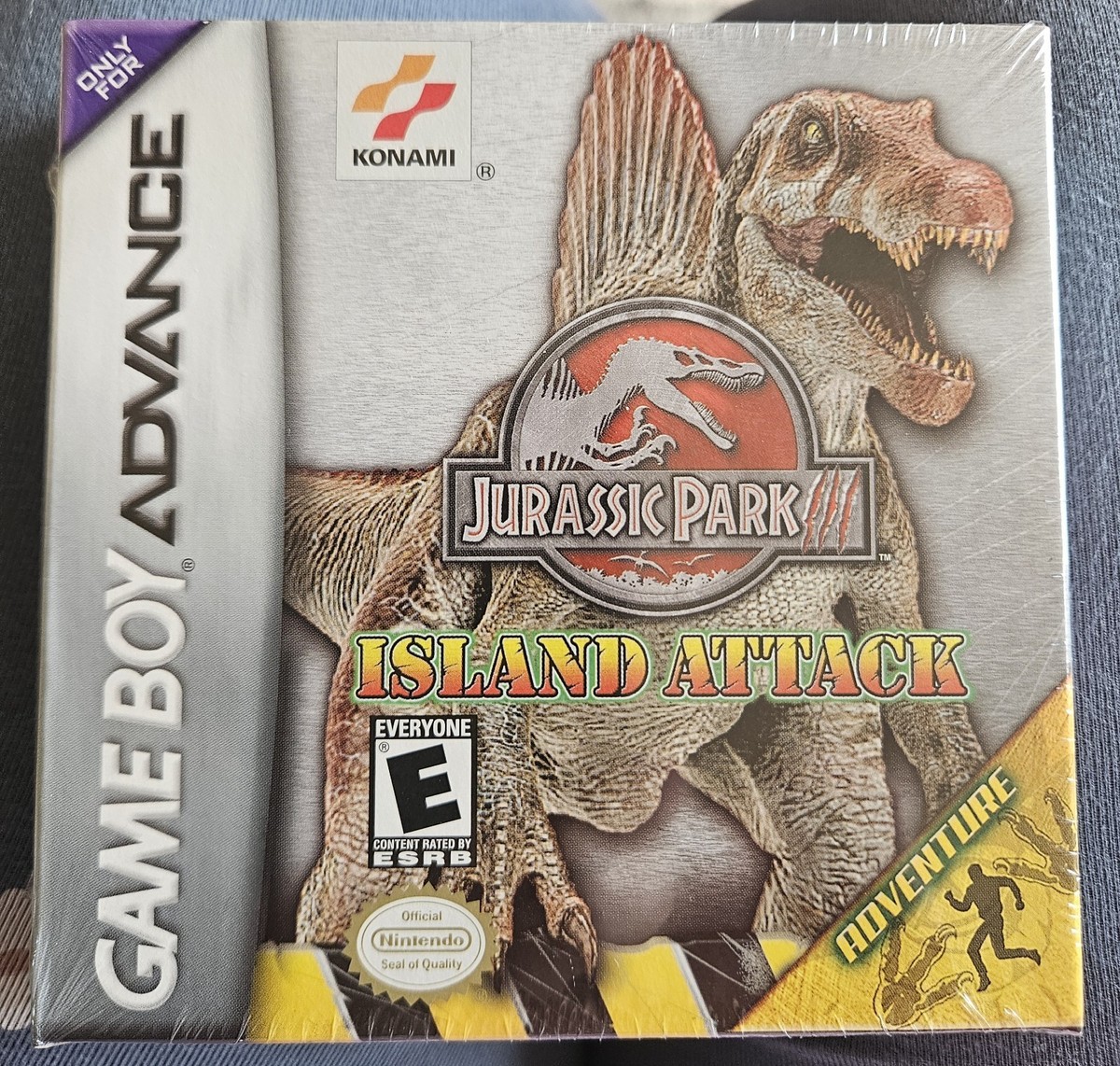 Jurassic Park III: Island Attack (Nintendo Game Boy Advance, 2001