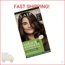 Clairol Natural Instincts Demi-Permanent Hair Dye, 4W Dark Warm Brown Hair Color
