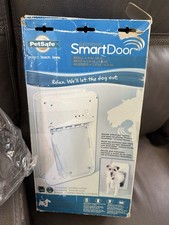 PetSafe Electronic SmartDoor Small Dogs/Cats 4-15 Lb PPA11-10711 COMPLETE NEW