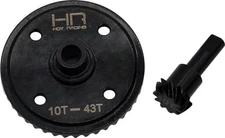 HRAAON9043 STEEL HELICAL CUT DIFFERENTIAL RING AND PINION GEAR (43T/10T) FOR