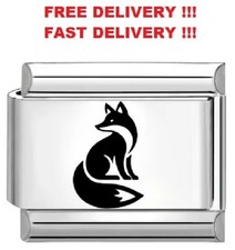 FOX charm fox for italian bracelet style, fox