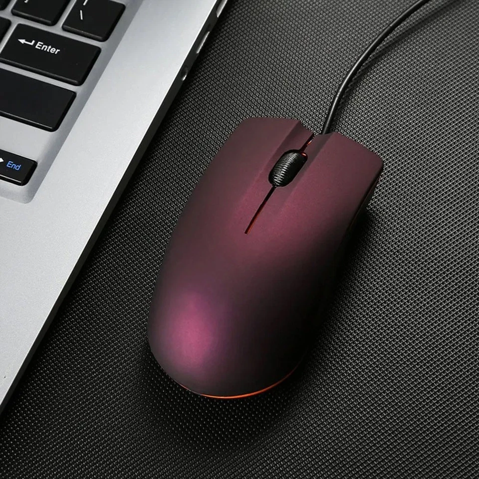 Stylish USB Mini Wired Mouse with 3D Optical Gaming Compact and Design - Image 4 of 4