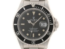 Rolex ROLEX 16610 watch Submariner tritium Stainless mens blackDial【436】