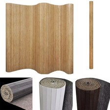 New Room Divider Panel Screen Partition Bamboo 250x165 cm Living Room Wall Blind