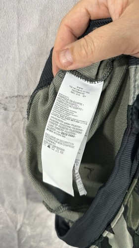 Hurley Boys H20 Dri Green Camouflage Zip Pockets Jogger Pants Size M Drawstring - Picture 3 of 11