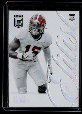 DALLAS TURNER 2024 DONRUSS ELITE ELITIST RC MINNESOTA VIKINGS #8 INSERT