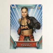 2019 Topps WWE Smackdown Live Womens Division Ronda Rousey #11