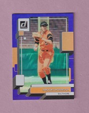 2022 DONRUSS BROOKS ROBINSON PURPLE REFRACTOR BASEBALL CARD #136 - ORIOLES