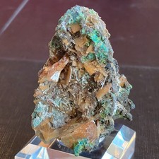 Video 😍Schöne Kabinettstufe Wulfenit Malachit Cerussit Tsumeb Namibia💎