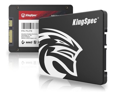 KingSpec 2TB 2,5'' SATA III 6Gb/s SSD, Lesegeschwindigkeit bis zu 550MB/s, 3D NAND Flash &