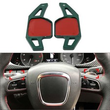 Grün Lenkrad-Schaltwippen-Erweiterung für Audi A3 S3 A4 S4 A5 S5 A6 S6 A7 A8