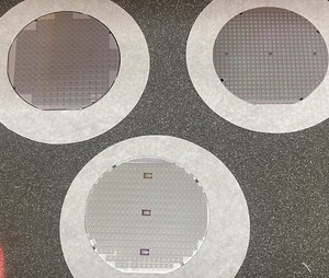 3 Rare 4” Circuit Wafers:  Fairchild, GM, MOT./GM