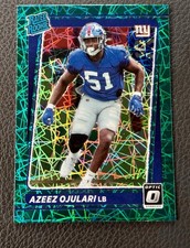 2021 Panini Donruss Optic - Rated Rookie Azeez Ojulari #273 Green Velocity Prizm