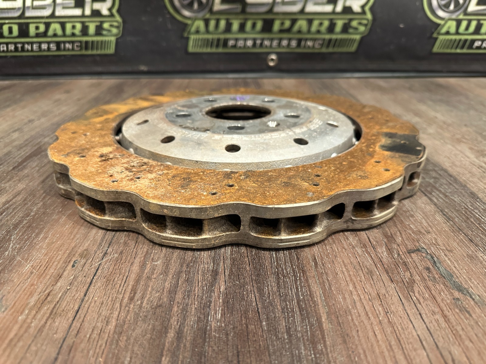 2017 AUDI R8 REAR LEFT BRAKE DISC ROTOR OEM