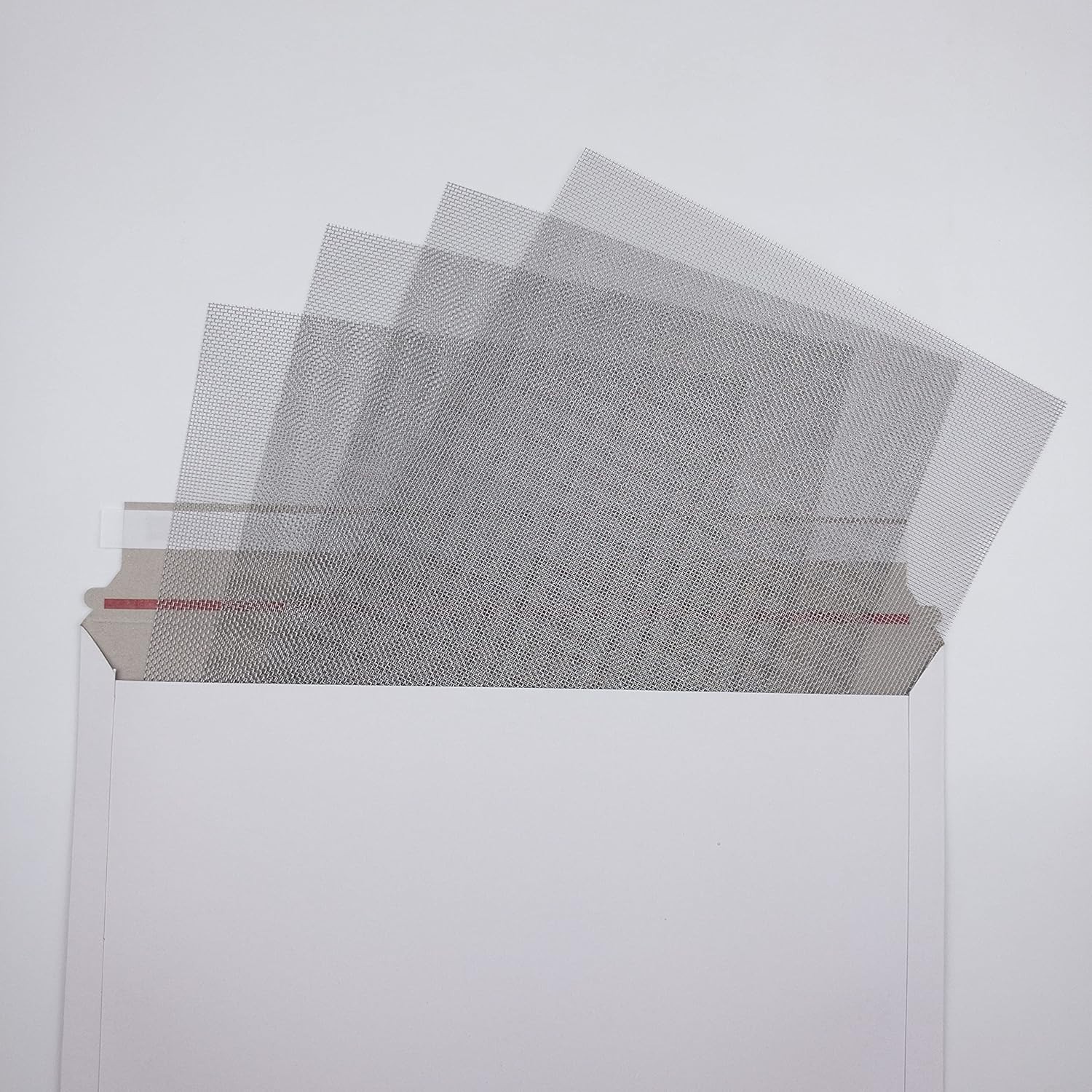 4 PSC 20 Wire Mesh Sturdy Metal Mesh Sheets for DIY Projects 304 Stainless Steel