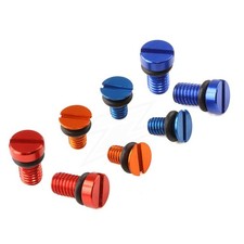FF Air Valve Cap Screw - Color: Blue - Style: Valve Stem, Caps & Components