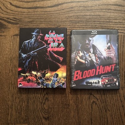 Blood Hunt (Blu-ray + Slipcover, 1986) Severin Films - NEW & SEALED 